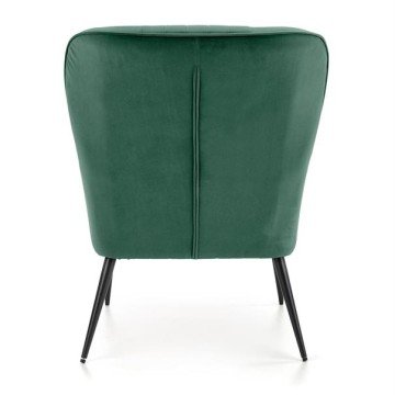 Фото1.Кресло Halmar VERDON Темно-зеленый